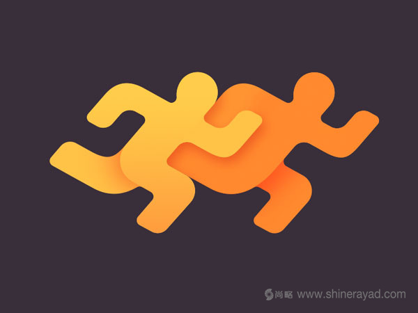 健身App Logo設(shè)計(jì)-上海logo設(shè)計(jì)公司