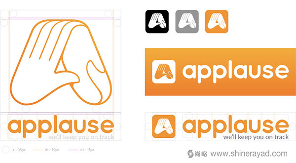 Applause Logo設(shè)計-上海logo設(shè)計公司
