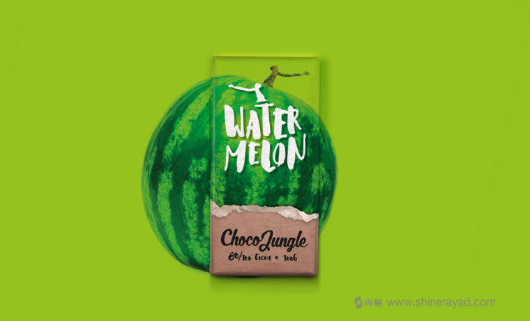 水果特寫插畫風(fēng)格 Choco Jungle 巧克力包裝設(shè)計-上海包裝設(shè)計公司