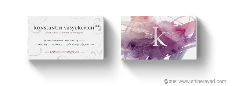 KONSTANTIN博士面部美容整形醫(yī)院logo設(shè)計(jì)品牌VI形象設(shè)計(jì)