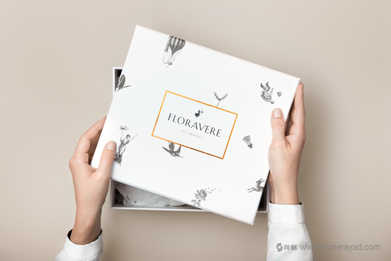 時(shí)尚婚禮婚紗奢侈品牌Floravere品牌視覺形象設(shè)計(jì)-logo設(shè)計(jì)-VI設(shè)計(jì)