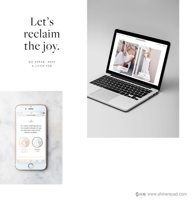 時(shí)尚婚禮婚紗奢侈品牌Floravere品牌視覺形象設(shè)計(jì)-logo設(shè)計(jì)-VI設(shè)計(jì)