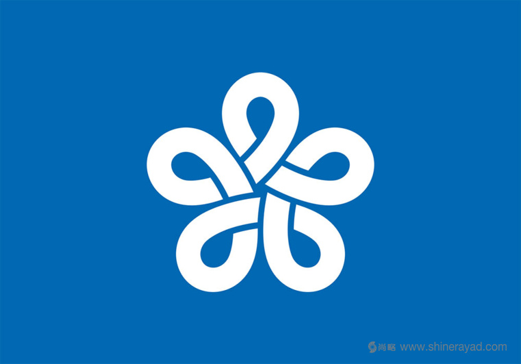 福岡logo福岡logo-日本都道府縣城市l(wèi)ogo設(shè)計欣賞-上海logo設(shè)計公司