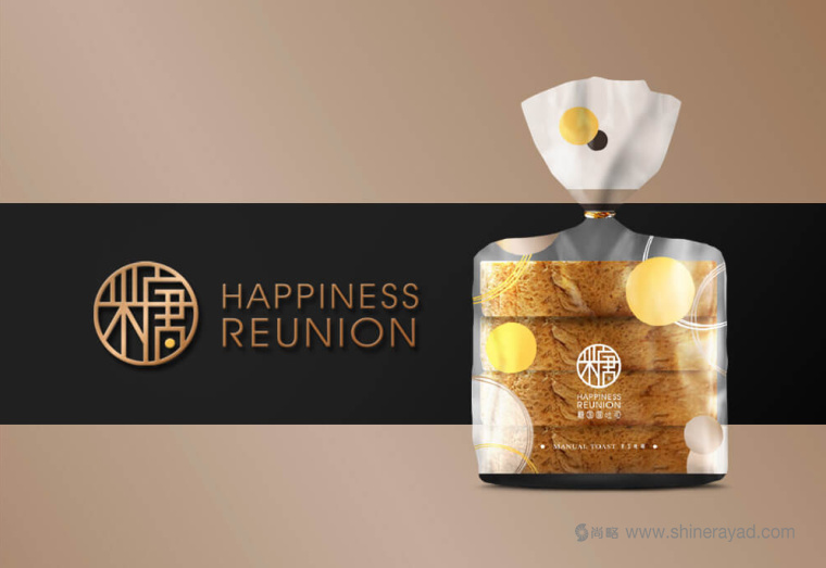 糖圓圓糕點吐司食品品牌設(shè)計logo設(shè)計-上海食品logo設(shè)計公司