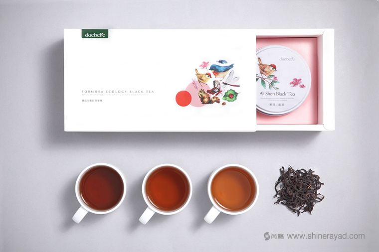 品香茶葉花鳥(niǎo)插畫(huà)風(fēng)格紅茶系列包裝設(shè)計(jì)-上海包裝設(shè)計(jì)公司設(shè)計(jì)欣賞
