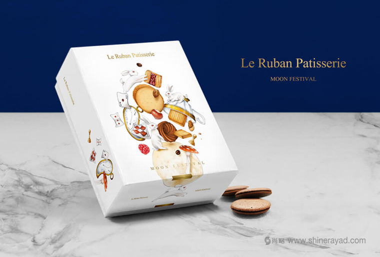 法朋烘焙甜點中秋和圣誕禮盒包裝設計-上海食品包裝設計公司設計欣賞