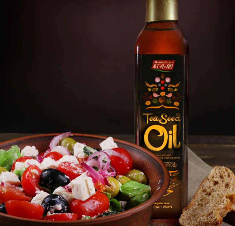 紅布朗冷壓苦茶油包裝設(shè)計-上海包裝設(shè)計公司設(shè)計欣賞