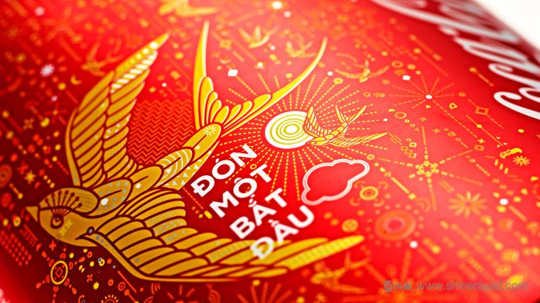 可口可樂2017年越南農(nóng)歷新年節(jié)日限量版“燕子插畫篇”包裝設(shè)計-上海包裝設(shè)計公司 可口可樂2017年越南農(nóng)歷新年節(jié)日限量版“燕子插畫篇”包裝設(shè)計-上海包裝設(shè)計公司