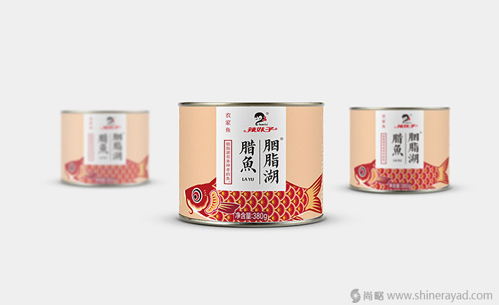 胭脂湖臘魚罐頭包裝設(shè)計(jì)-上海食品包裝設(shè)計(jì)公司設(shè)計(jì)欣賞2 胭脂湖臘魚罐頭包裝設(shè)計(jì)-上海食品包裝設(shè)計(jì)公司設(shè)計(jì)欣賞2