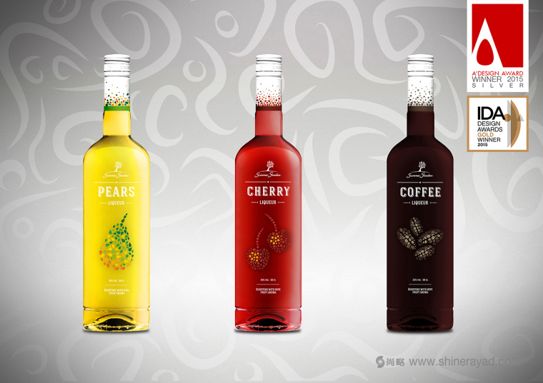 Summer Garden 夏日花園含酒精飲料包裝設(shè)計(jì)－上海包裝設(shè)計(jì)公司