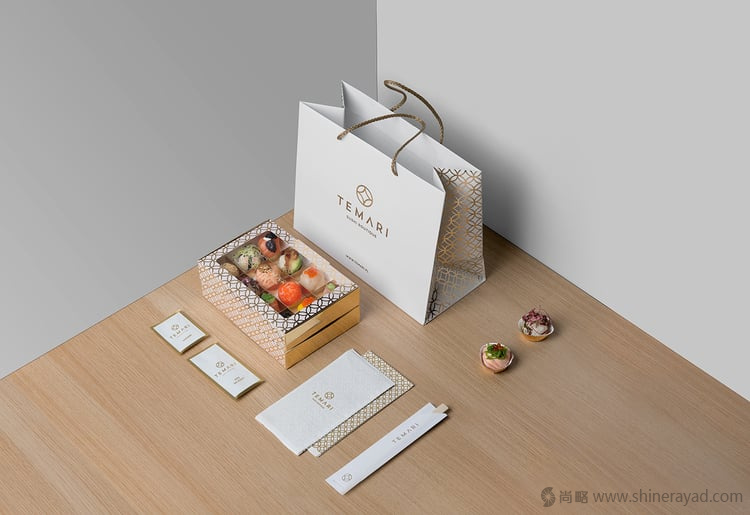 TEMΛRI 豪華壽司餐廳品牌VI視覺識(shí)別設(shè)計(jì)-上海餐飲VI設(shè)計(jì)公司3