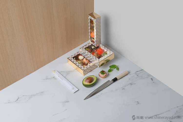 TEMΛRI 豪華壽司餐廳品牌VI視覺識(shí)別設(shè)計(jì)--壽司包裝設(shè)計(jì)-上海餐飲VI設(shè)計(jì)公司5