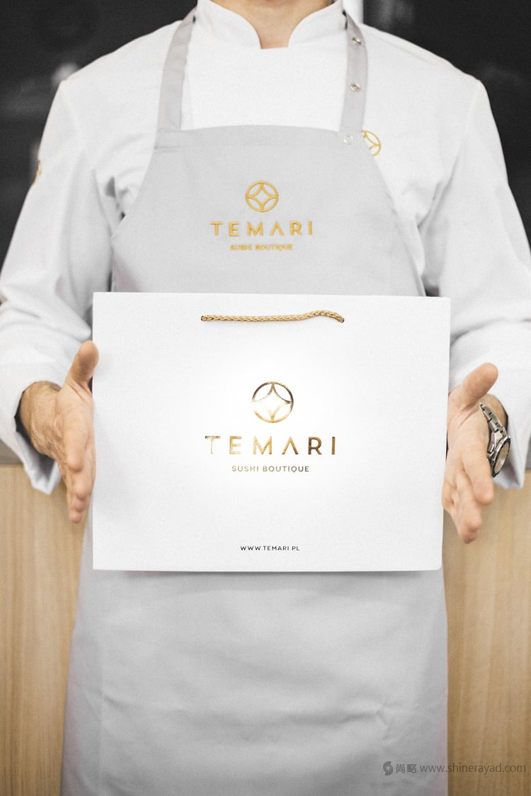 TEMΛRI 豪華壽司餐廳品牌VI視覺識(shí)別設(shè)計(jì)-上海餐飲VI設(shè)計(jì)公司10