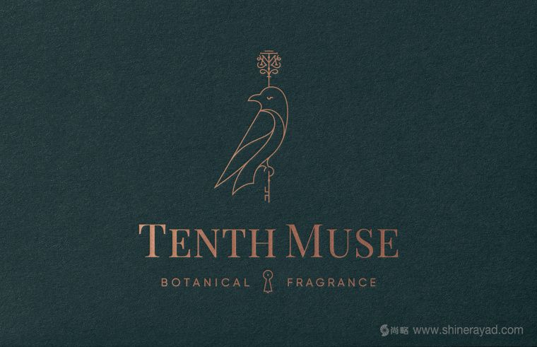 Tenth Muse 植物香水品牌視覺(jué)形象設(shè)計(jì)-香水小鳥(niǎo)logo設(shè)計(jì)