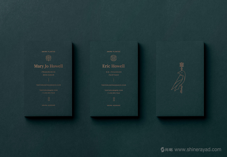 Tenth Muse 植物香水品牌視覺形象設(shè)計-香水小鳥logo設(shè)計VI設(shè)計