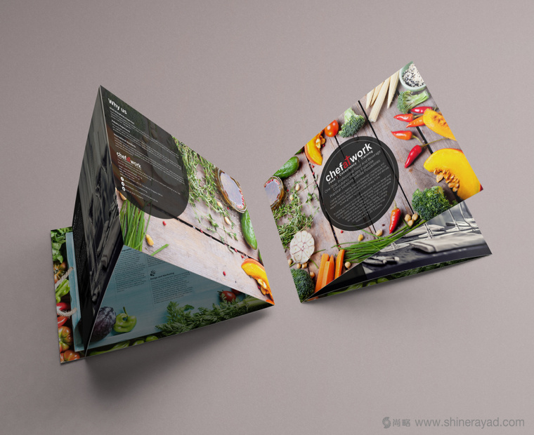 Chefatwork一站式餐飲解決方案提供商宣傳冊設(shè)計(jì)-上海畫冊設(shè)計(jì)公司