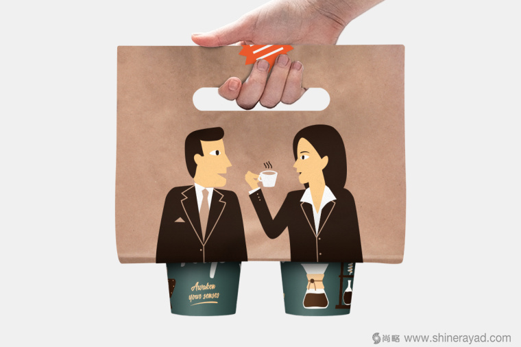 TAP 咖啡沙拉美食餐廳餐飲品牌VI形象設計插畫設計-上海餐飲品牌設計公司 TAP 咖啡沙拉美食餐廳餐飲品牌VI形象設計插畫設計-上海餐飲品牌設計公司