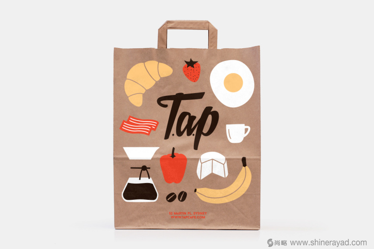 TAP 咖啡沙拉美食餐廳餐飲品牌VI形象設計插畫設計-上海餐飲品牌設計公司 TAP 咖啡沙拉美食餐廳餐飲品牌VI形象設計插畫設計-上海餐飲品牌設計公司