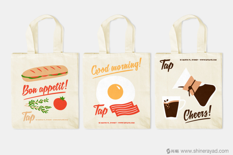 TAP 咖啡沙拉美食餐廳餐飲品牌VI形象設計插畫設計-上海餐飲品牌設計公司 TAP 咖啡沙拉美食餐廳餐飲品牌VI形象設計插畫設計-上海餐飲品牌設計公司