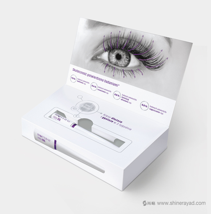 BIOTEBAL 睫毛生長液包裝設(shè)計-上海美容化妝品包裝設(shè)計公司