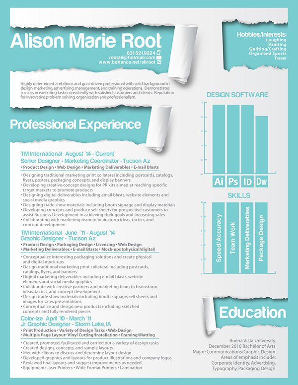 50個精美簡歷設(shè)計靈感模版-上海尚略品牌策劃設(shè)計公司