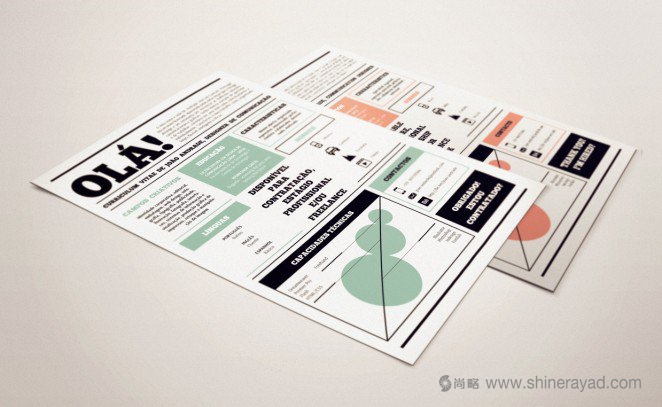 50個精美簡歷設(shè)計靈感模版-上海尚略品牌策劃設(shè)計公司