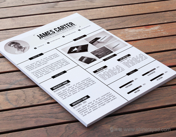 50個精美簡歷設(shè)計靈感模版-上海尚略品牌策劃設(shè)計公司