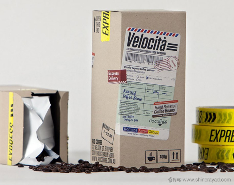郵戳篇 RioCoffee 咖啡創(chuàng)意包裝設(shè)計(jì)-上海包裝設(shè)計(jì)公司