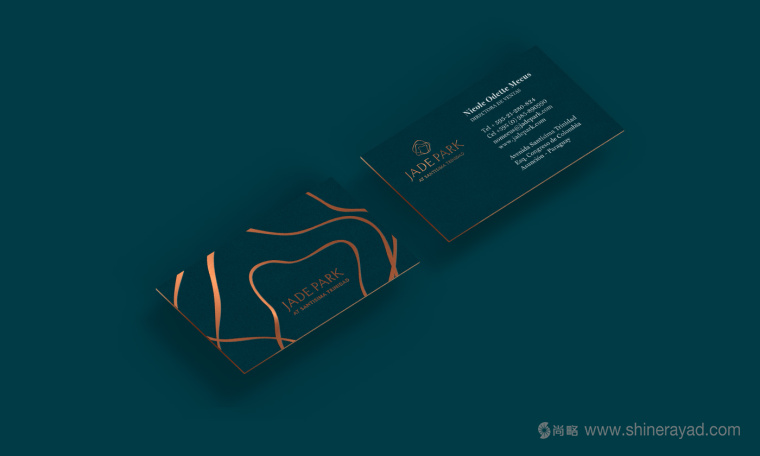 上海VI設(shè)計(jì)公司分享Jade Park 豪華公寓住宅地產(chǎn)VI形象設(shè)計(jì)-名片設(shè)計(jì)14