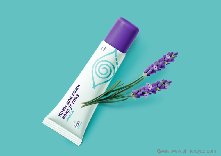 上海包裝設(shè)計公司-符號風格 Nika 眼霜化妝品包裝設(shè)計6