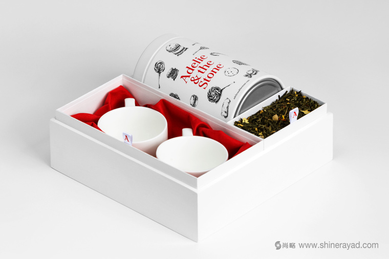 Adelie & the Stone 購物中心節(jié)日品牌形象設(shè)計與插畫禮品包裝設(shè)計