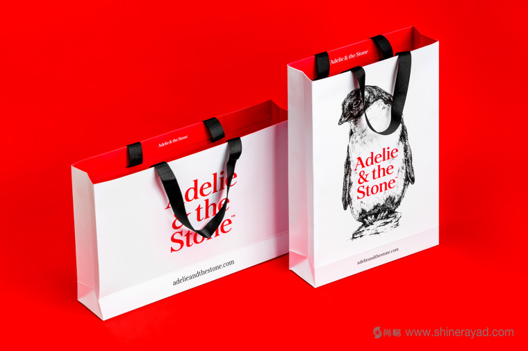 Adelie & the Stone 購物中心節(jié)日品牌形象設(shè)計與插畫禮品包裝設(shè)計