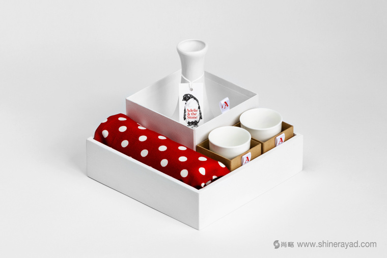 Adelie & the Stone 購物中心節(jié)日品牌形象設(shè)計與插畫禮品包裝設(shè)計