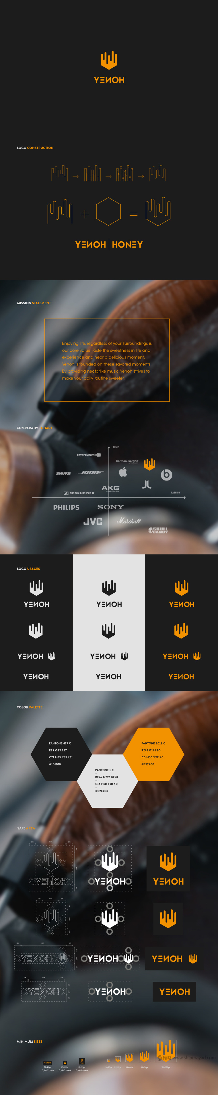 YENOH 耳機品牌LOGO設計概念與品牌定位-上海LOGO設計公司設計欣賞2 YENOH 耳機品牌LOGO設計概念與品牌定位-上海LOGO設計公司設計欣賞2