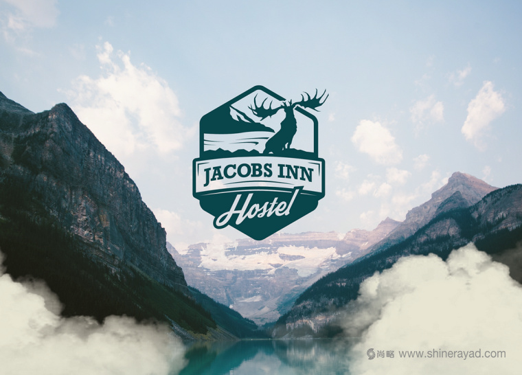 上海品牌設(shè)計(jì)公司-上海LOGO設(shè)計(jì)公司-Jacobs Inn 旅館酒店裝飾性LOGO設(shè)計(jì)