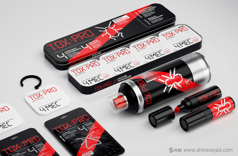 上海包裝設(shè)計(jì)公司設(shè)計(jì)欣賞-TOX:PRO 殺蟲劑驅(qū)蚊劑蚊香片系列產(chǎn)品包裝設(shè)計(jì)6