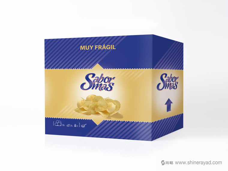 上海包裝設(shè)計(jì)公司設(shè)計(jì)欣賞：薯?xiàng)l大包裝禮盒包裝設(shè)計(jì)1