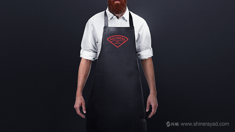 Kalymera 生鮮肉連鎖店品牌形象設計VI設計-圍裙設計-上海品牌形象設計公司12 Kalymera 生鮮肉連鎖店品牌形象設計VI設計-圍裙設計-上海品牌形象設計公司12
