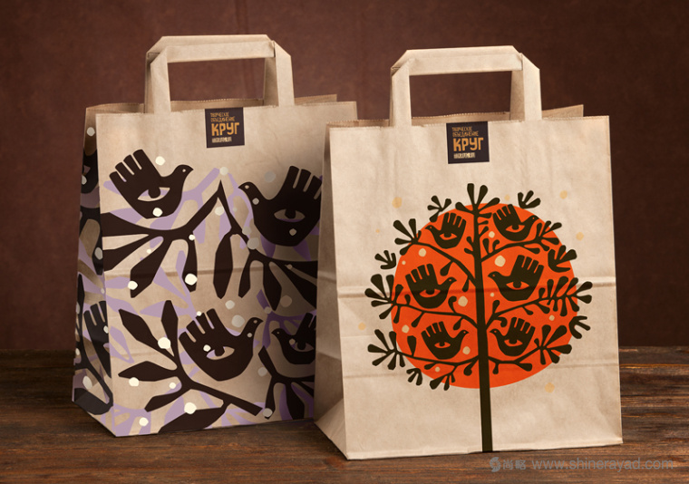 上海品牌形象設(shè)計公司欣賞：KPYR聾盲人殘疾人慈善基金會品牌形象識別設(shè)計-手提袋子設(shè)計2