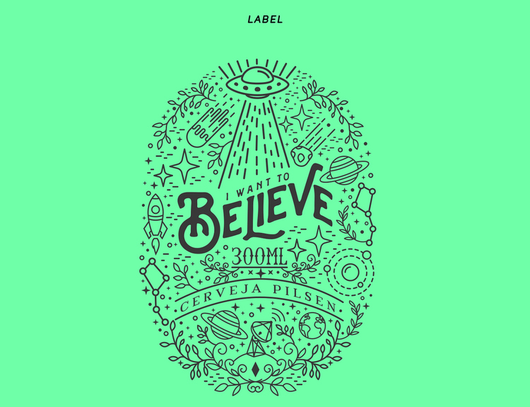 上海包裝設(shè)計欣賞:有趣的手繪BELIEVE 啤酒包裝設(shè)計3 上海包裝設(shè)計欣賞:有趣的手繪BELIEVE 啤酒包裝設(shè)計3