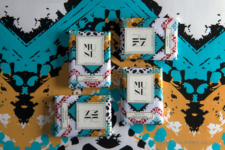 上海包裝設計欣賞來自非洲風情Muse巧克力包裝設計3