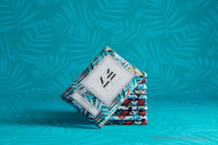 上海包裝設計欣賞來自非洲風情Muse巧克力包裝設計4