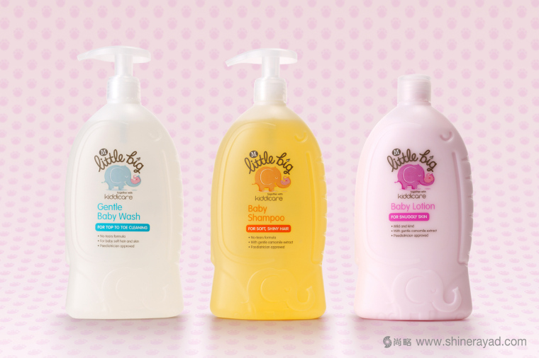 little big 嬰兒護膚品紙尿褲嬰兒用品品牌小象包裝設(shè)計-上海包裝設(shè)計公司2