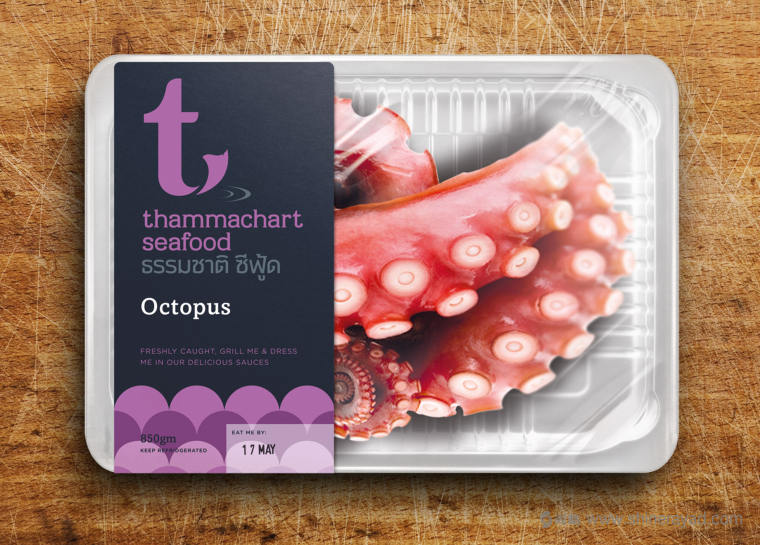 THAMMACHART 海鮮品牌logo設(shè)計(jì)與海產(chǎn)品包裝設(shè)計(jì)-上海LOGO設(shè)計(jì)公司-上海包裝設(shè)計(jì)公司4
