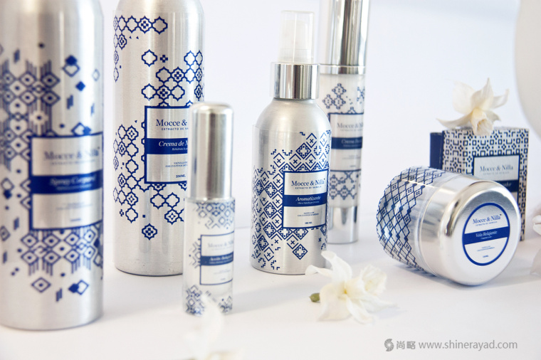 青花瓷風(fēng)格 Mocce & Nilla 化妝品護(hù)膚品包裝設(shè)計-上海包裝設(shè)計公司設(shè)計欣賞3