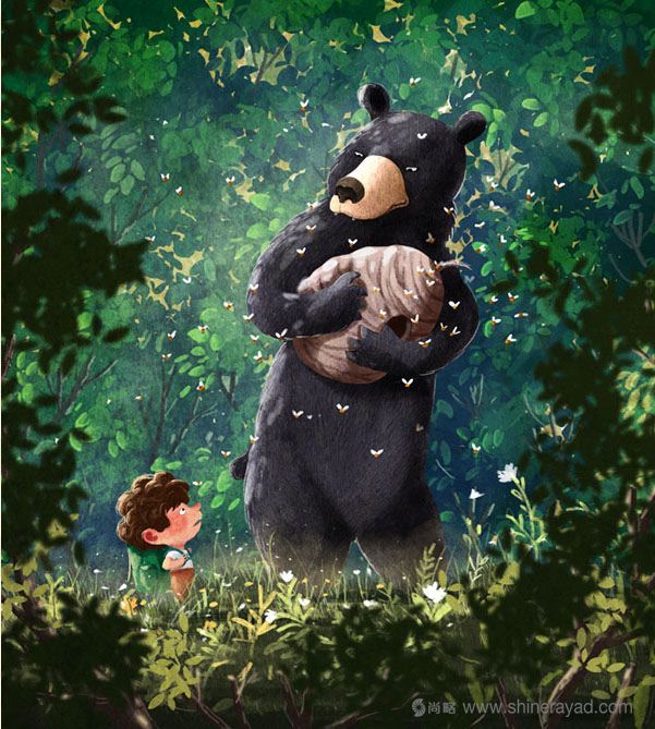 上海品牌形象設(shè)計公司尚略分享考拉不允許兒童插畫設(shè)計欣賞5