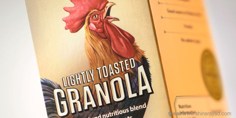 上海包裝設計公司收藏 THE GROUNDS GRANOLA 營養(yǎng)早餐燕麥麥片包裝設計“公雞打鳴篇”1 上海包裝設計公司收藏 THE GROUNDS GRANOLA 營養(yǎng)早餐燕麥麥片包裝設計“公雞打鳴篇”1