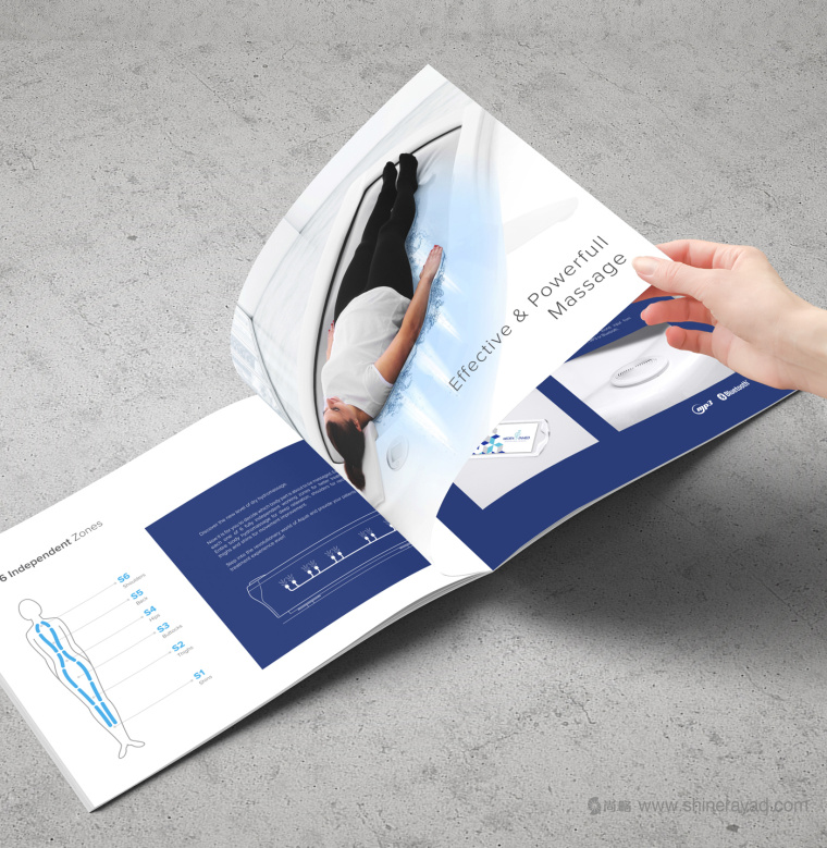 上海畫冊(cè)設(shè)計(jì)公司 AQUA 水療按摩醫(yī)療器械宣傳畫冊(cè)設(shè)計(jì)欣賞7