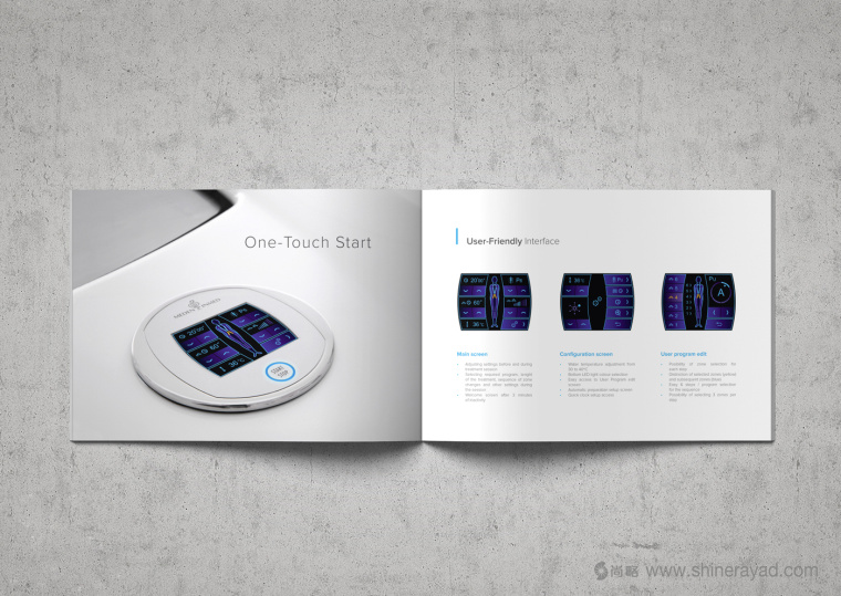 上海畫冊(cè)設(shè)計(jì)公司 AQUA 水療按摩醫(yī)療器械宣傳畫冊(cè)設(shè)計(jì)欣賞6