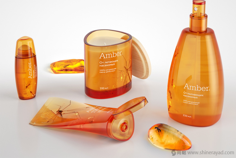 Amber 天然驅(qū)蟲劑包裝設(shè)計(jì)包裝造型設(shè)計(jì)-上海包裝設(shè)計(jì)公司設(shè)計(jì)收集5